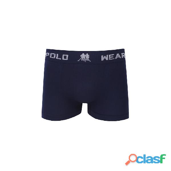 Kit 10 cuecas masculinas boxer microfibra lisa polo wear sortido