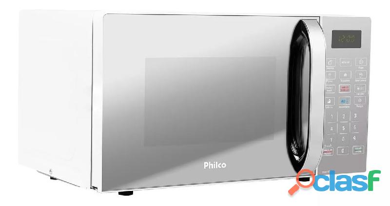 Micro ondas philco pmo23e 20l espelhado 1100w tira odor 110v 127v