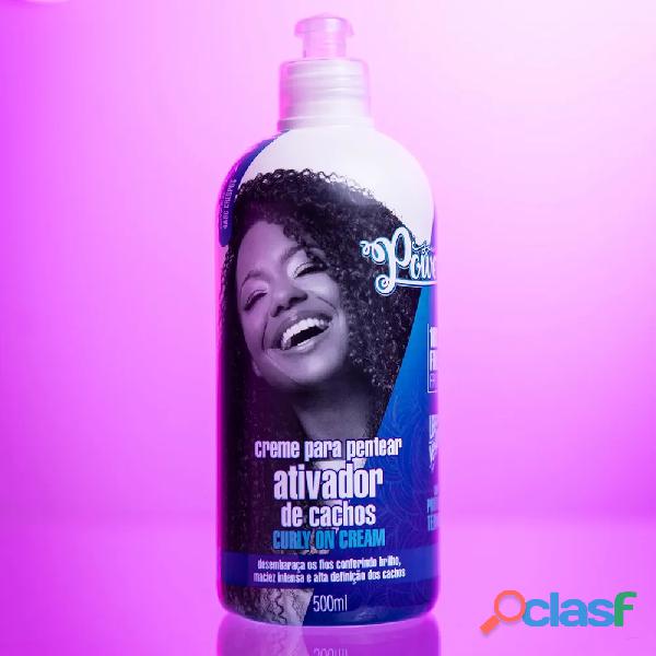 Creme para Pentear Ativador de Cachos Soul Power Curly On Cream   500ml