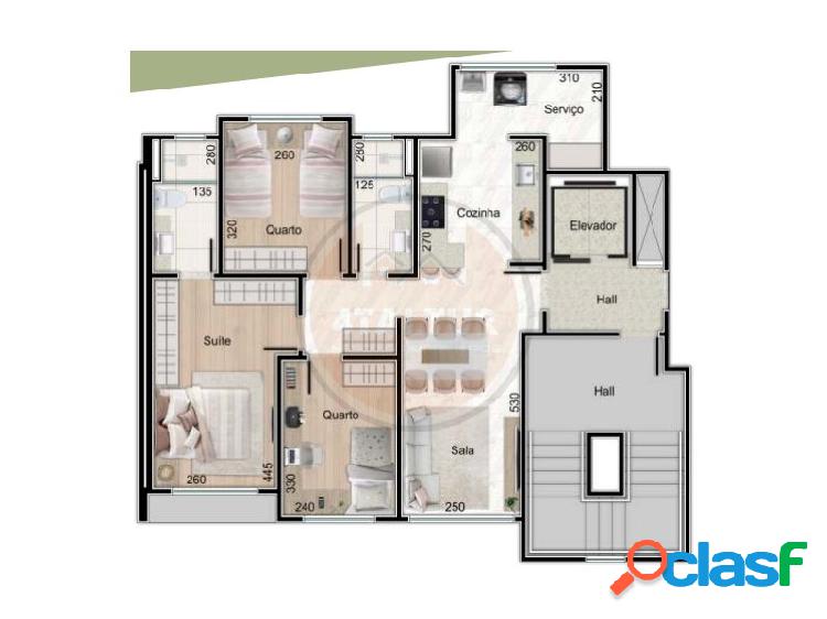 Apartamento 3 quartos no Aeroporto/Jaraguá VENDA 2