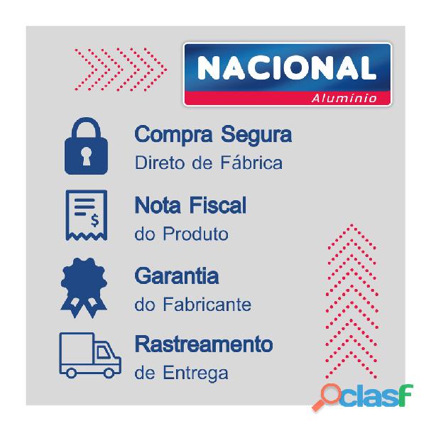 Conjunto de Frigideiras Francesa 3 Peças Antiaderente Aluminio Nacional