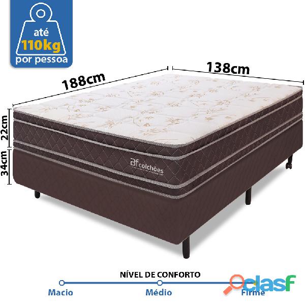 Cama box colchão casal