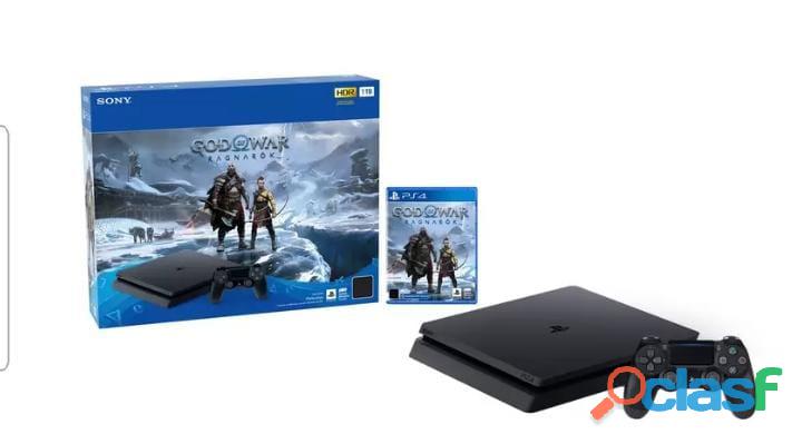 Playstation 4 1tb 1 controle preto da sony