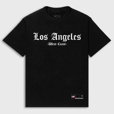 Camiseta Oversized Streetwear Los Angeles