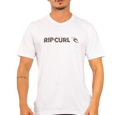 Camiseta rip curl filter new icon wt24 masculina branco