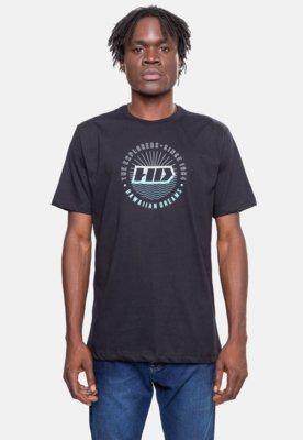 Camiseta HD Masculina Waves Preta