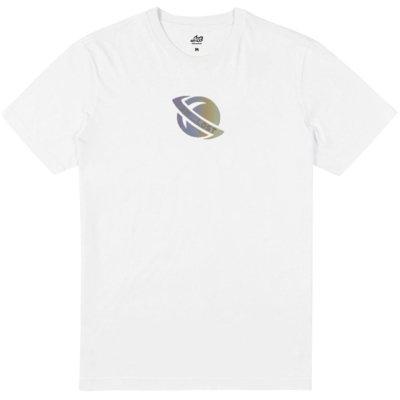 Camiseta lost saturn masculina branco