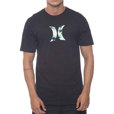 Camiseta hurley silk liquid masculina preto