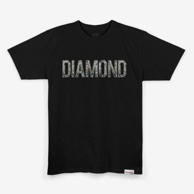 Camiseta Diamond Bold Diamond Tee Preto