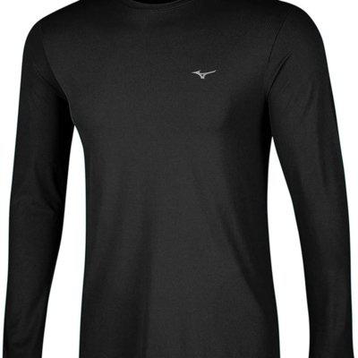 Camiseta mizuno masculina manga longa nirvan 4146164 preto g