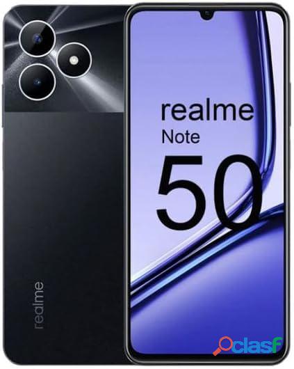 REALME NOTE 50 PRETO/AZUL 64GB, 128GB ou 256GB (COM CAPINHA E PELICULA DE CORTESIA) 2