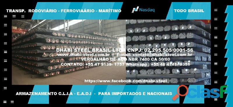 Cl0052   ferro de construção importado tem que ser dhabi steel