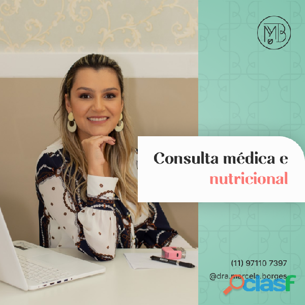 Consulta médica e nutricional em Suzano