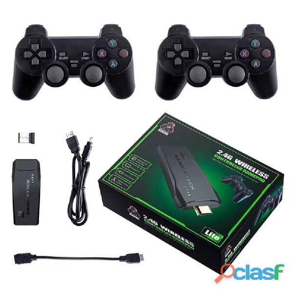 Videogame Stick 10mil 2 Controles Sem Fio Console Portatil Jogos