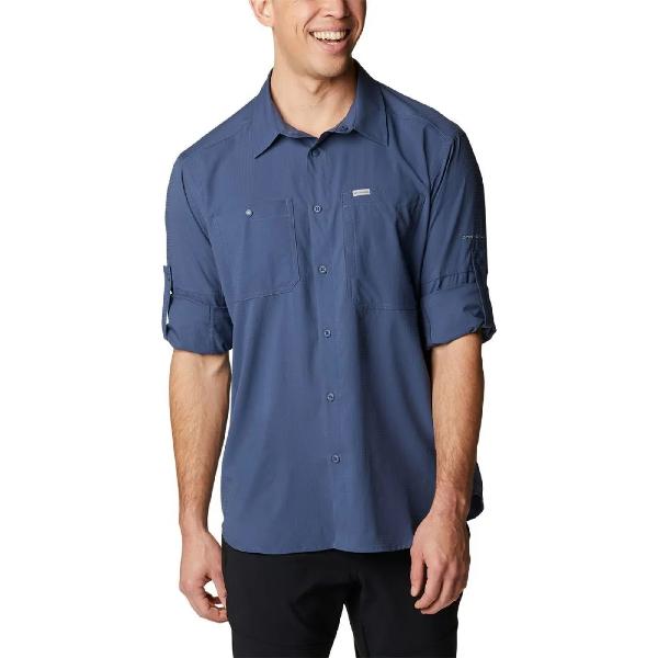 Camisa manga longa columbia silver ridge™ ii utility lite