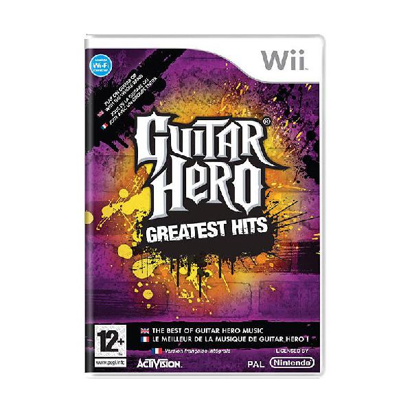 Jogo guitar hero: greatest hits - wii (europeu)