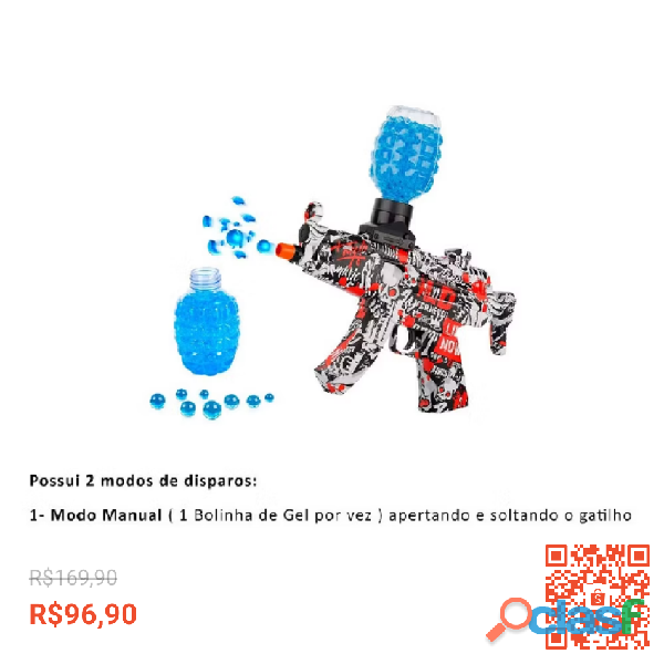 Brinquedo bola de gel AK47/M416 Novo brinquedo De Automático 6