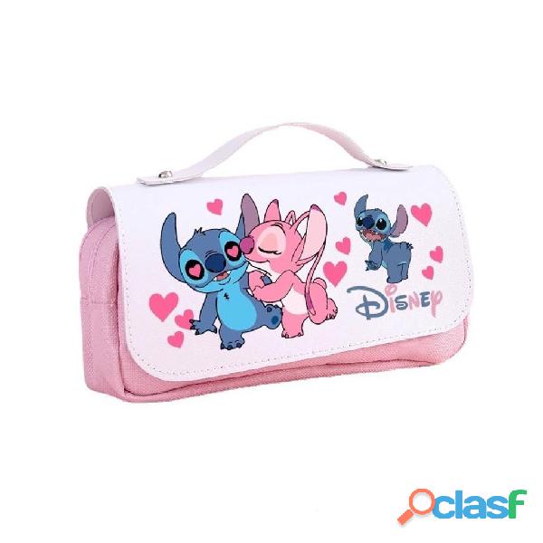 Dê uma olhada em Stitch Large Capacity Children's Light mochila meninas luz mochila impermeável comp 1