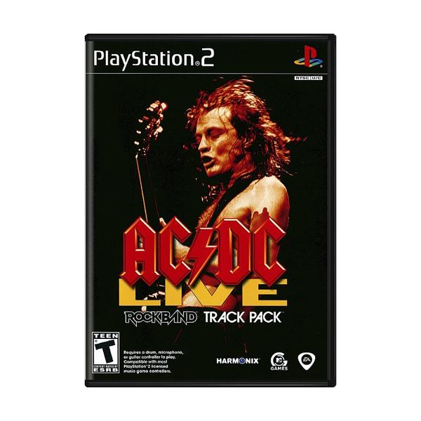 Jogo ac/dc live: rock band track pack - ps2