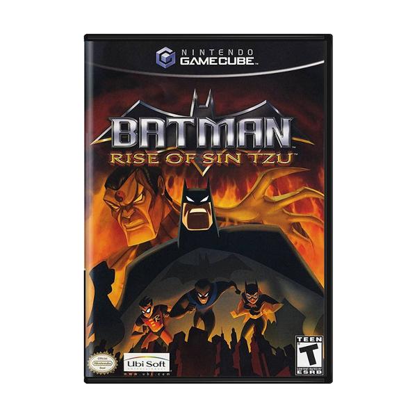 Jogo batman: rise of sin tzu - gamecube