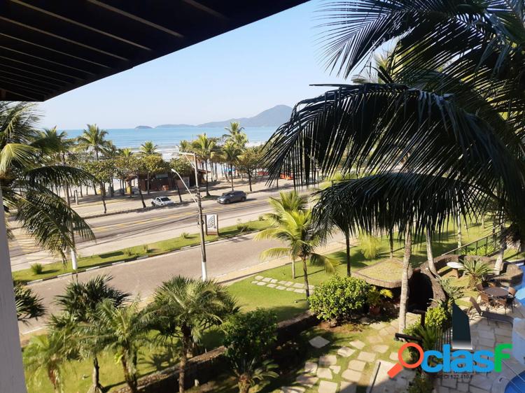 Apartamento vista mar em Cond Resort frente mar praia grande Ubatuba