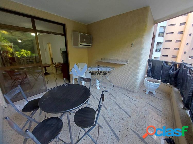 Locação anual apartamento 115m² 3 dormitórios pitangueiras guarujá