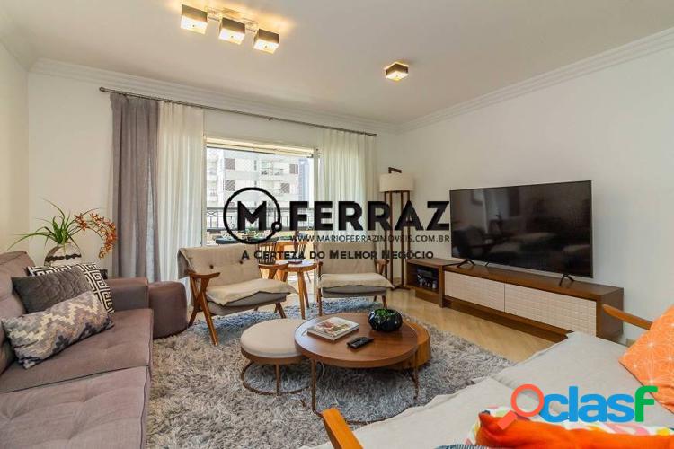 Apartamento incrível de 140m², 4 dormitórios sendo 2 suítes e 2 vagas 4