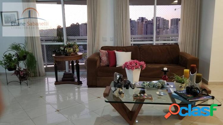 Apartamento varanda gourmet 3 quartos 2 suites 3 vagas 178 m, no panamby