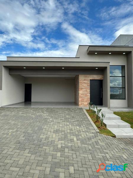 Casa térrea com 3 dormitórios-Residencial Laguna - Várzea Pta