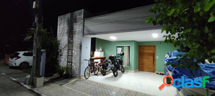 Excelente casa 3/4 á venda no papagaio em condomínio fechado