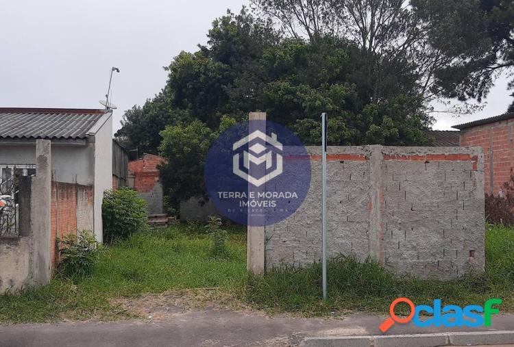 Terreno 200M² todo murado Rua asfaltada Vila Militar I Piraquara PR