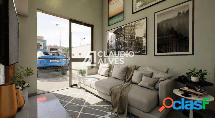 CASA COM 2 QUARTOS NO BAIRRO GABRIELA 5