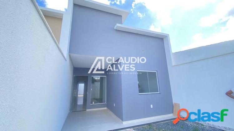 Casa com 2 quartos sendo 1 suíte com espaço gourmet no bairro mangabeira