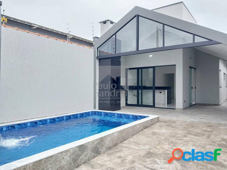 Casa moderna com excelente acabamento e estilo minimalista – R$ 495 MIL