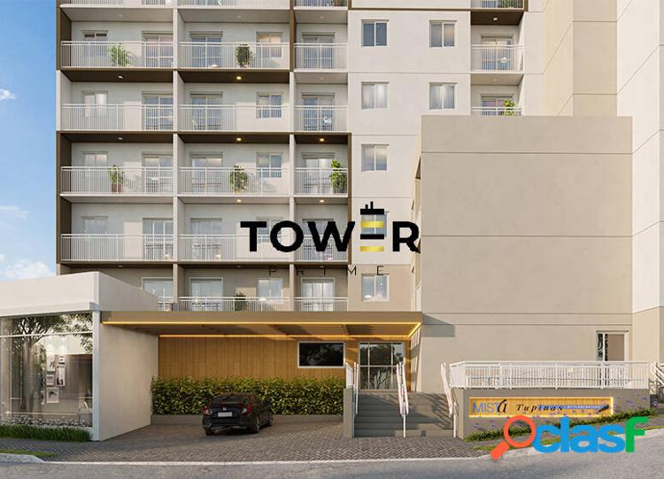 Lançamento Apartamento de 1 dorm., com varanda - Tupinas - Residencial