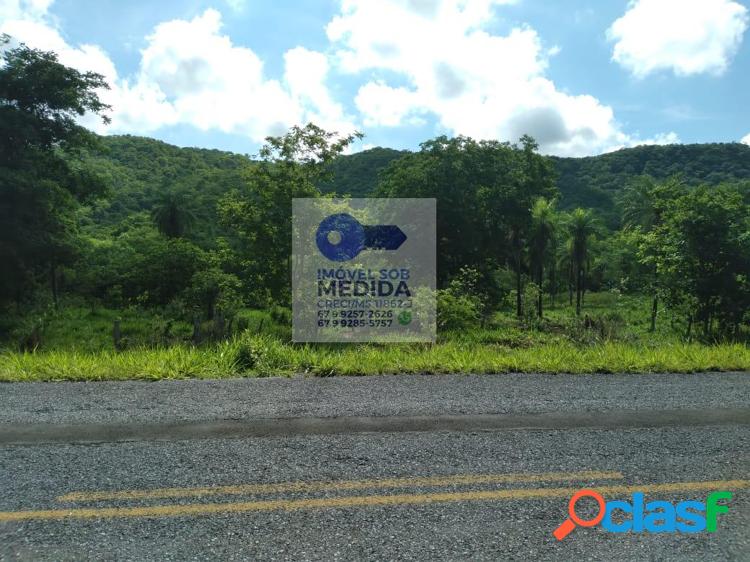 Chácara 20 hectares - Beira do Asfalto - Córrego