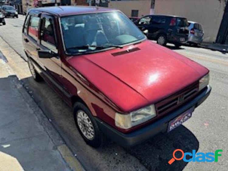 Fiat uno mille elx 2p e 4p vermelho 1995 1.0 gasolina