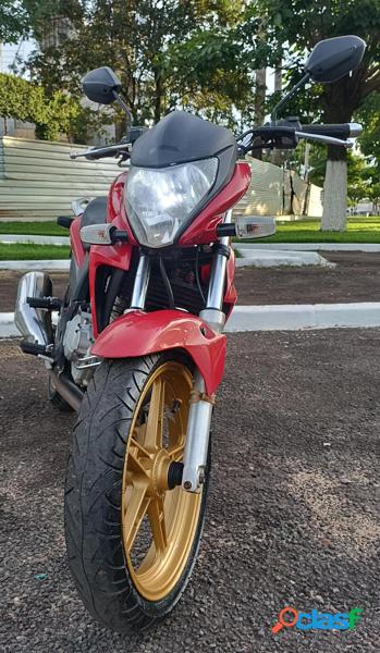 Honda cb 300r 300r flex vermelho 2015 300 gasolina