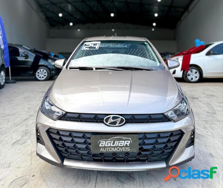 Hyundai hb20 sense 1.0 flex 12v mec. prata 2024 1.0 gasolina e alcool