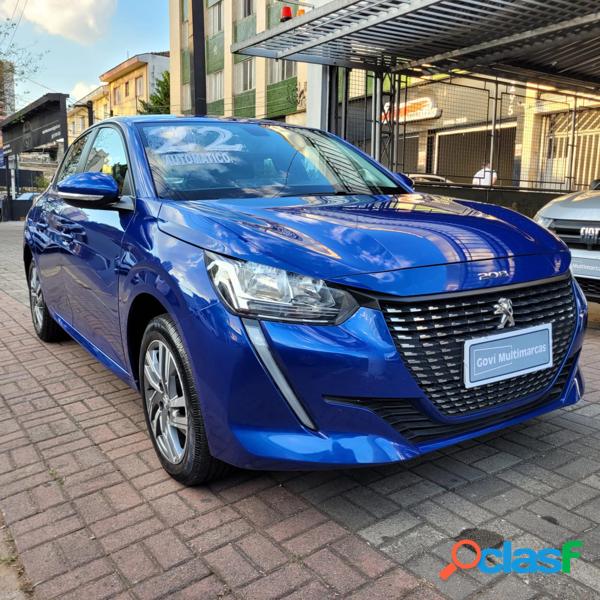 PEUGEOT 208 ACTIVE 1.6 FLEX 16V 5P AUT. AZUL 2022 1.6 FLEX