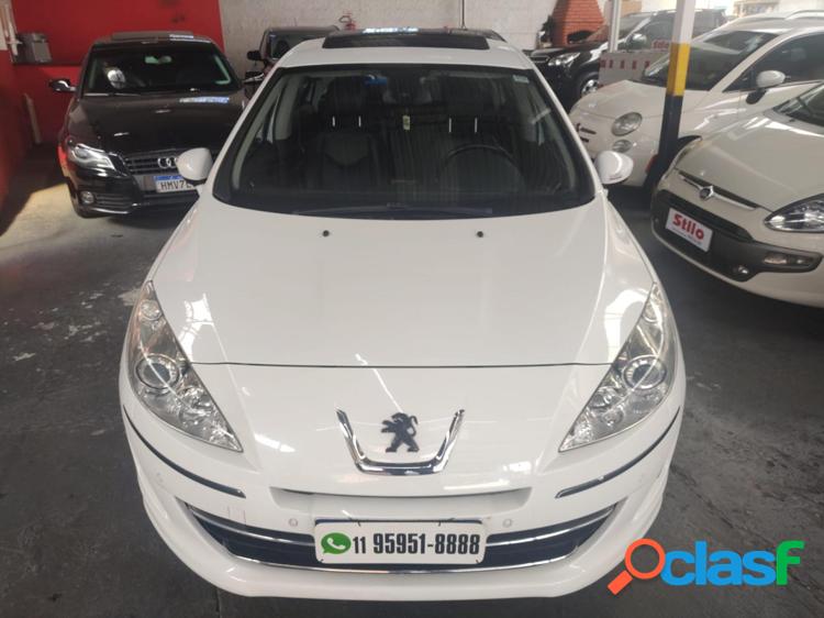 Peugeot 408 sedan griffe 1.6 turbo 16v 4p aut. branco 2013 1.6 gasolina