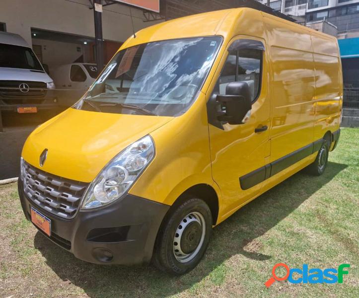 Renault master 2.3 dci grand furgao16v diesel amarelo 2021 2.3 diesel