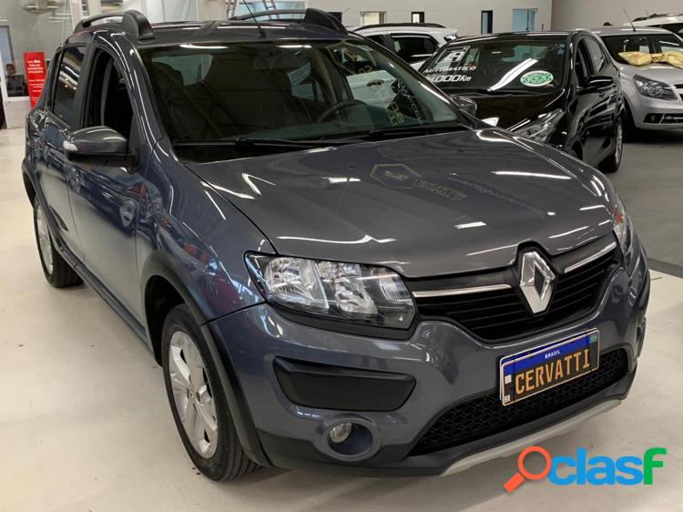 RENAULT SANDERO STEPWAY FLEX 1.6 16V 5P CINZA 2017 1.6 FLEX