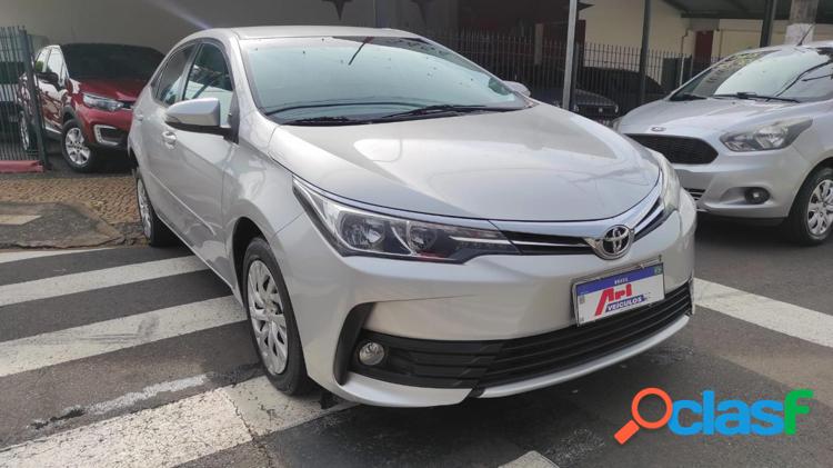 Toyota corolla gli 1.8 flex 16v aut. prata 2018 1.8 flex