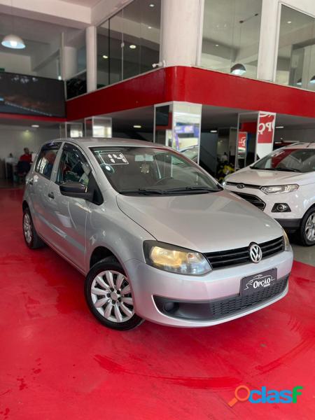 Volkswagen fox 1.0 mi total flex 8v 5p prata 2014 1.0 flex