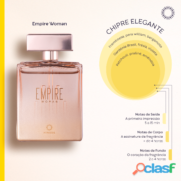 Empire woman deo colônia 100ml