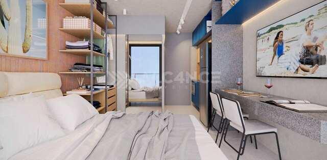 Studio - 31,64 m² - cabo branco, joão pessoa/pb - mgf