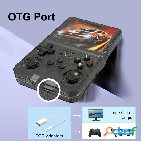 R36S Retro Street Arcade Console de Jogos Portátil de Fonte Aberta: Joystick 3D, Tela IPS de 3,5 pol R36S Retro Street Arcade Console de Jogos Portátil de Fonte Aberta: Joystick 3D, Tela IPS de 3,5 pol