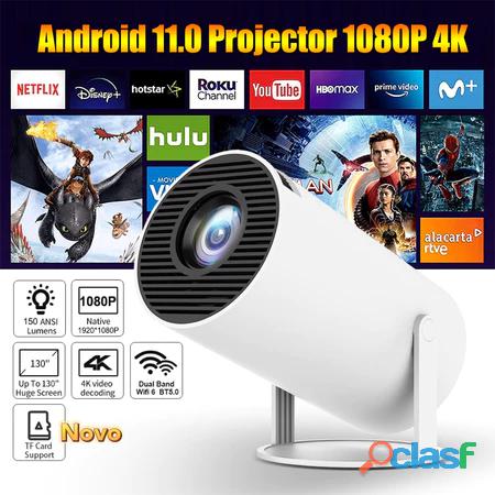 Projetor 4K HD 150 Polegadas para Celular, videogames, PS, Pc, Wifi HY300 Pro Magcubic Projetor 4K HD 150 Polegadas para Celular, videogames, PS, Pc, Wifi HY300 Pro Magcubic