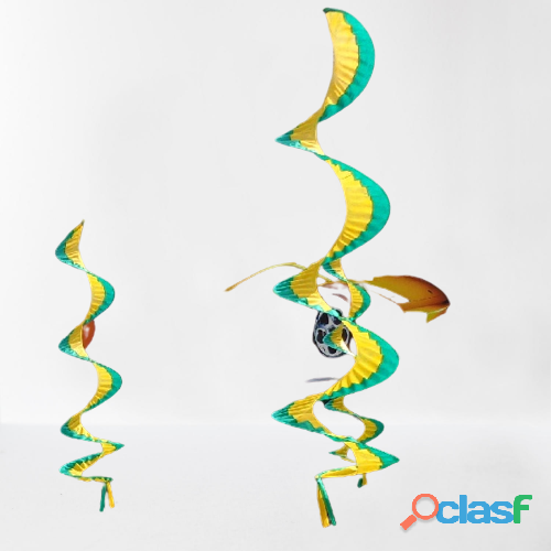 Espirais em Tecido p/ Decoração Espirais em Tecido p/ Decoração